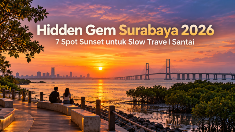 surabaya - Hidden Gem Surabaya 2026: 7 Spot Sunset untuk Slow Travel Santai