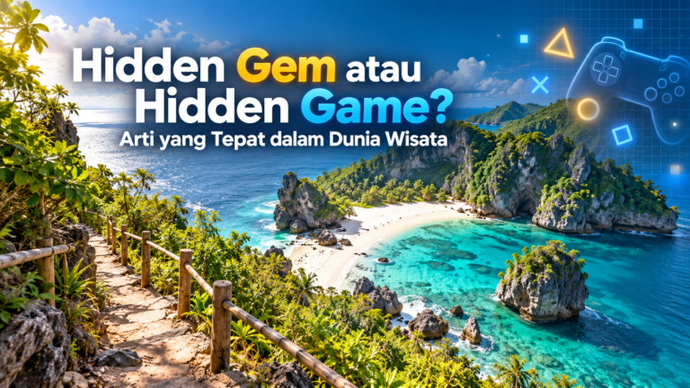 wisata - Hidden Gem atau Hidden Game? Arti yang Tepat dalam Dunia Wisata