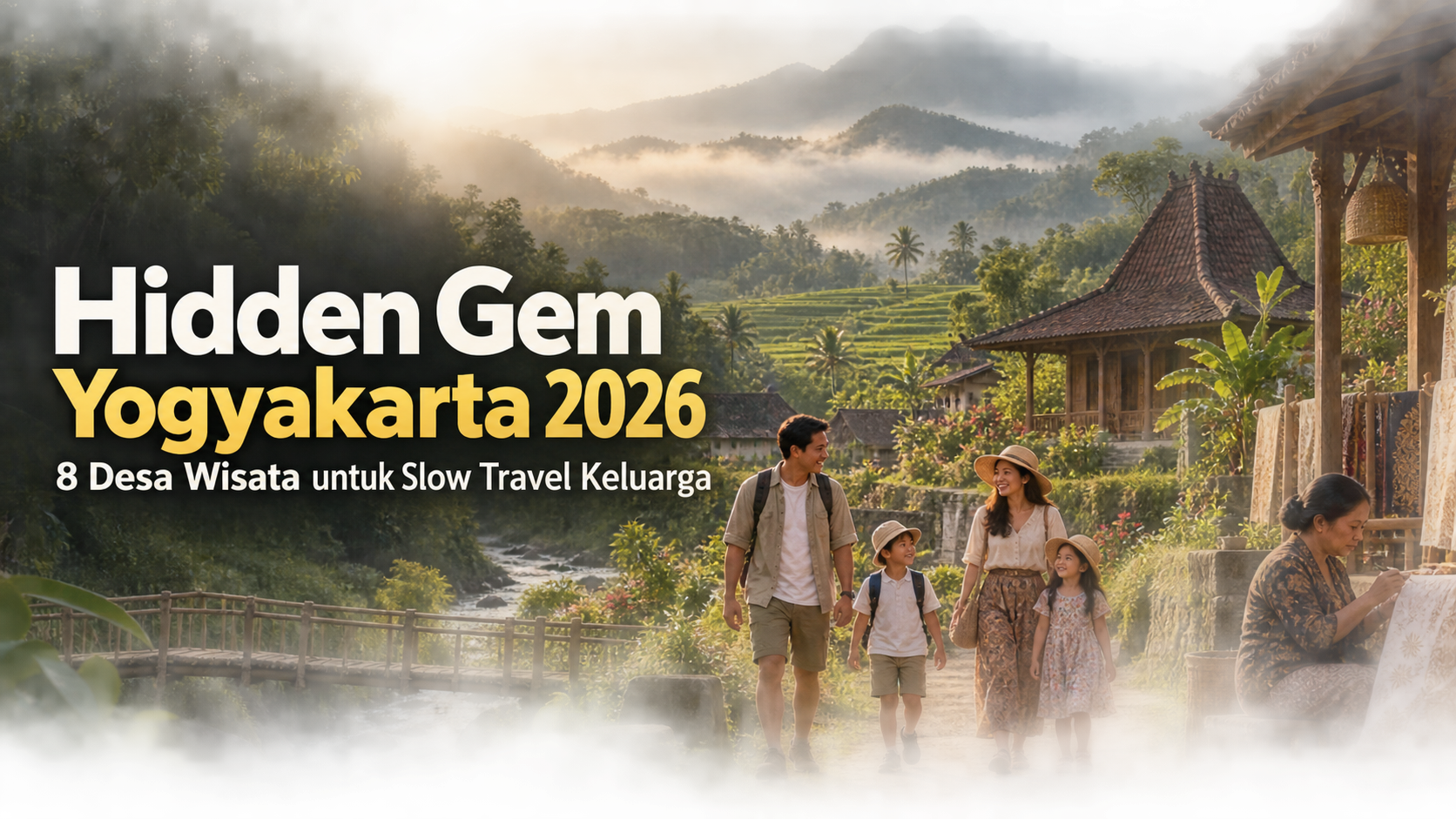 yogyakarta - Hidden Gem Yogyakarta 2026: 8 Desa Wisata untuk Slow Travel Keluarga
